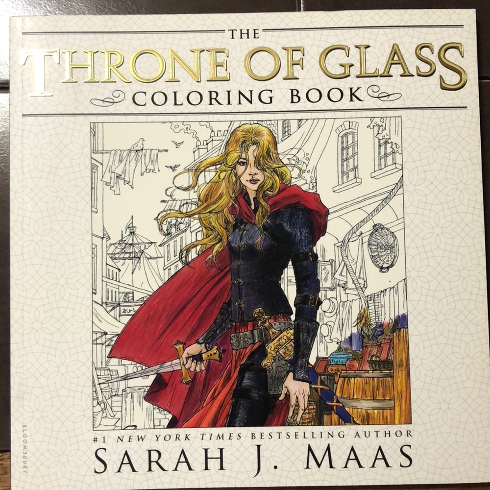 The Throne of Glass Coloring Book
